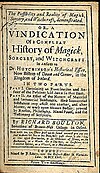 Title page of a book by Francis Hutcheson dismissing the charges against Wenham.