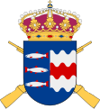 Coat of arms of the Västernorrland Regiment (I 21/Fo 23) 1977–1994 and the Ångermanland Brigade (Ångermanlandsbrigaden, NB 21) 1994–2000.