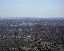 View of Manhattan from First Watchung Mountain