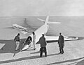 Bell X-2 after a crash landing