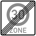 Zone 30 end in Germany