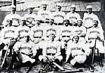 Team photograph of the 1890 Boston Reds