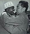 1964年2月4日 中國完成索馬里訪問 周恩來與舍馬克總理告別