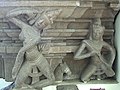 The Dancers' Pedestal of Trà Kiệu features this apsara or dancer and gandharva or musician.