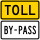 By-pass plate white and toll plate yellow.svg