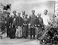Image 55Javanese immigrants brought as contract workers from the Dutch East Indies. Picture was taken between 1880 and 1900. (from Suriname)