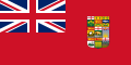 1907年版加拿大红船旗，常在加拿大西部使用