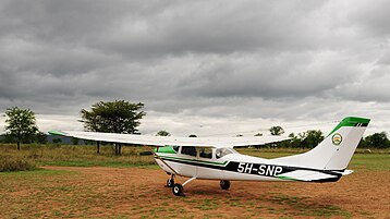A TANAPA Patrol Aircraft