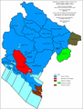 Linguistic structure of Montenegro by municipalities 2003
