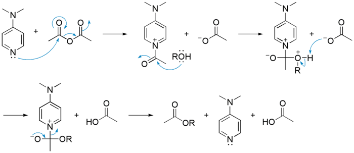 DMAP催化酰化反应的机理