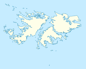 Darwin is located in Falkland Islands