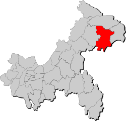 Fengjie County in Chongqing