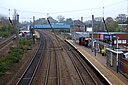 ☎∈ Hatfield railway station on the East Coast Main Line.