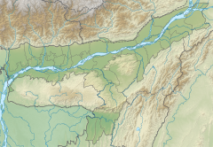 Dikhow River is located in Assam