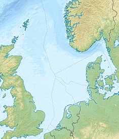 Ekofisk oil field is located in North Sea