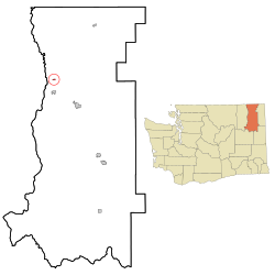 Location of Marcus, Washington