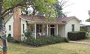 The Barnes House was built in 1940 and is located at 1203 Ash Ave. The property is listed in the Tempe Historic Property Register.