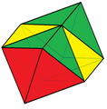 长八面体（英语：Elongated octahedron）