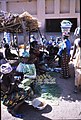 Women selling onions and cabbages at the Mopti market, 1992