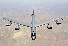 B-52H同温层堡垒战略轰炸机