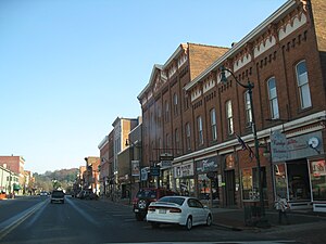 Downtown Brookville, November 2009