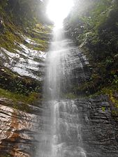 Tinajas waterfall