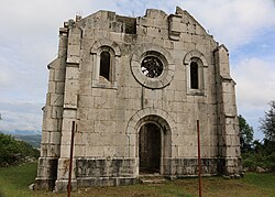 The church in Bunić was destroyed in World War II