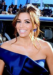 According to DNA testing, Eva Longoria's Mexican-American ancestry consists of 70% European, 27% Asian and Indigenous and 3% African origin.[178]