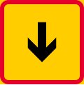 Regulation ends to the sign (formerly used )