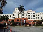 The Hollywood Beach Hotel was built in 1923 and is located at 101 North Ocean Drive.