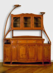 Buffet by Hector Guimard (1899–1900) (Bröhan Museum, Berlin)