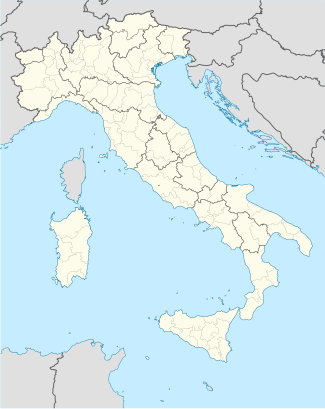 1988–89 Serie B is located in Italy