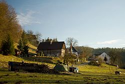 View from the village