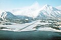 Barometer Mountain and Kodiak Airport