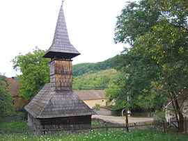 Wooden church in Groșii Noi village