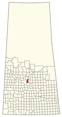 Location of the RM of Aberdeen No. 373 in Saskatchewan