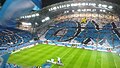 Fans demonstration before a match against Paris Saint-Germain