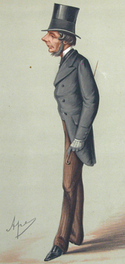 Hugh Grosvenor, 3rd Marquess of Westminster, by Carlo Pellegrini, "Ape" (1870)