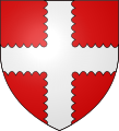 Coat of arms of the Gymnich family, lords of Dudelange.