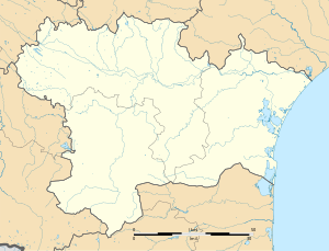 聖戈代里克在奧德省的位置
