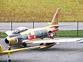 Sabre Mk VI cut-away display aircraft at the Canadian Warplane Heritage Museum.