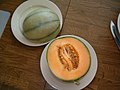 夏朗德甜瓜（英語：Charentais melon） （麝香甜瓜）