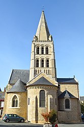 The church in Chemillé-en-Anjou