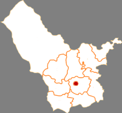 Location in Ulanqab