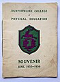 Dunfermline College of Physical Education Graduation Year Book, 1953 - 1956