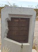 Bear Down Marker in Honor of John “Button” Salmon.