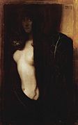 Sin (1893), by Franz von Stuck, Neue Pinakothek, Munich.