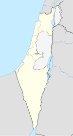 拉马特甘在以色列的位置