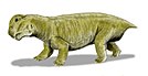 Life restoration of Lystrosaurus