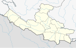 Tānsen is located in Lumbini Province